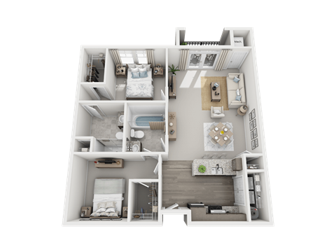 Elevate Brier Creek_The Paramount floor plan